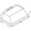  Vent-A-Hood 28-inch Built-In Hood Insert BH228SLDSS-18 IMAGE 3