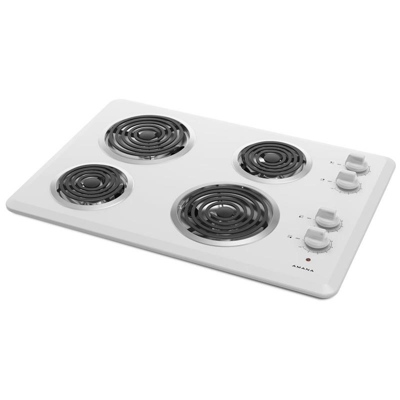  Amana 30-inch Electric Rangetop ACC6340KFW IMAGE 2