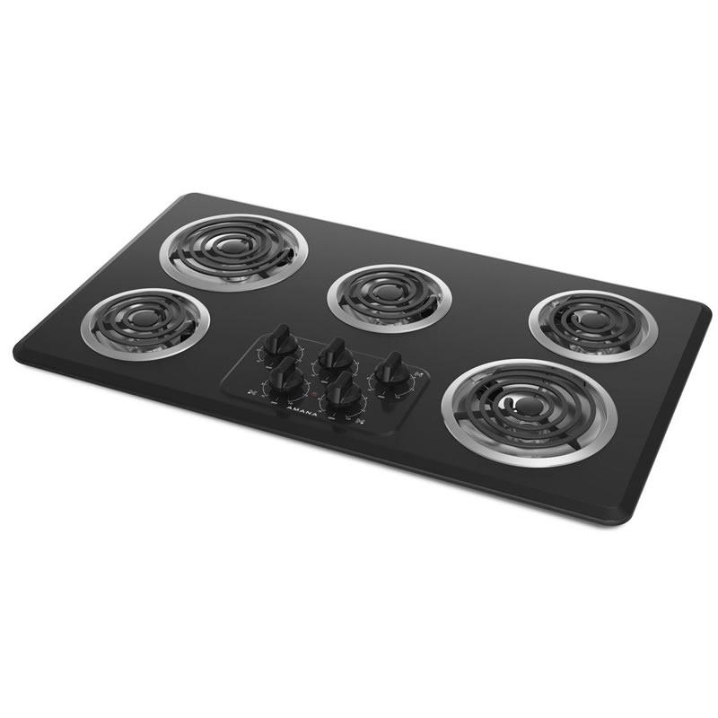  Amana 36-inch Electric Rangetop ACC6356KFB IMAGE 2