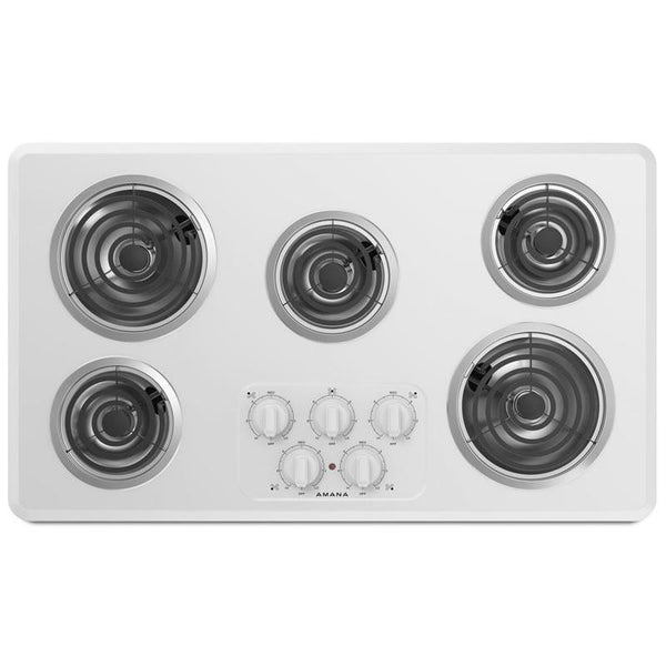  Amana 36-inch Electric Rangetop ACC6356KFW IMAGE 1