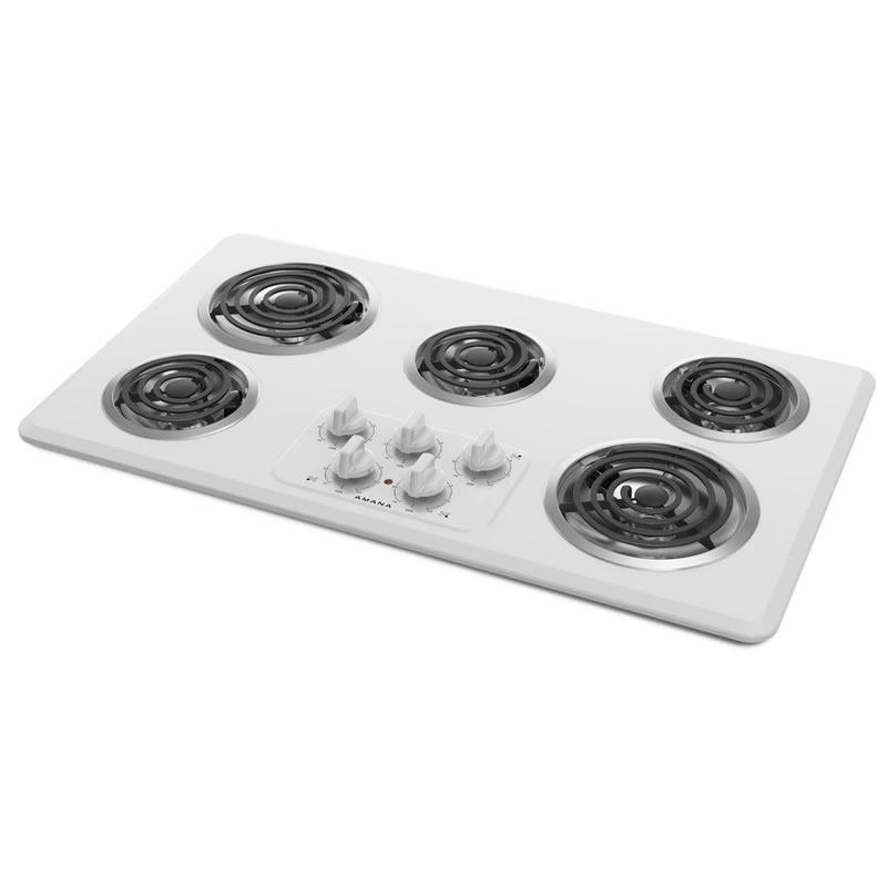  Amana 36-inch Electric Rangetop ACC6356KFW IMAGE 2
