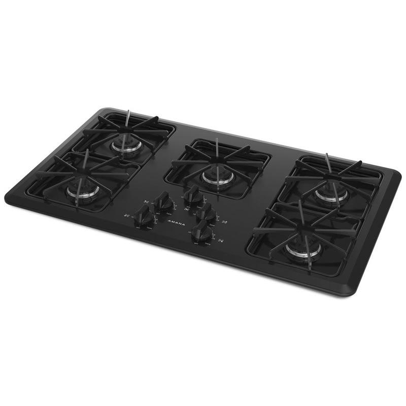  Amana 36-inch Gas Rangetop AGC6356KFB IMAGE 2