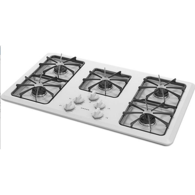  Amana 36-inch Gas Rangetop AGC6356KFW IMAGE 2