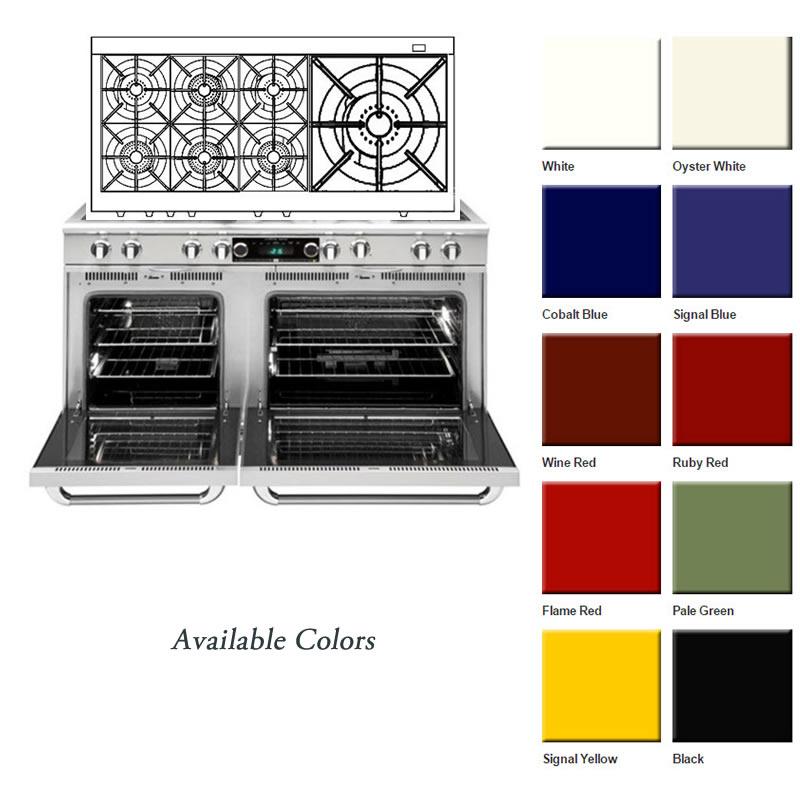  Capital 60-inch Freestanding Dual-Fuel Range CSB606WW-N IMAGE 5