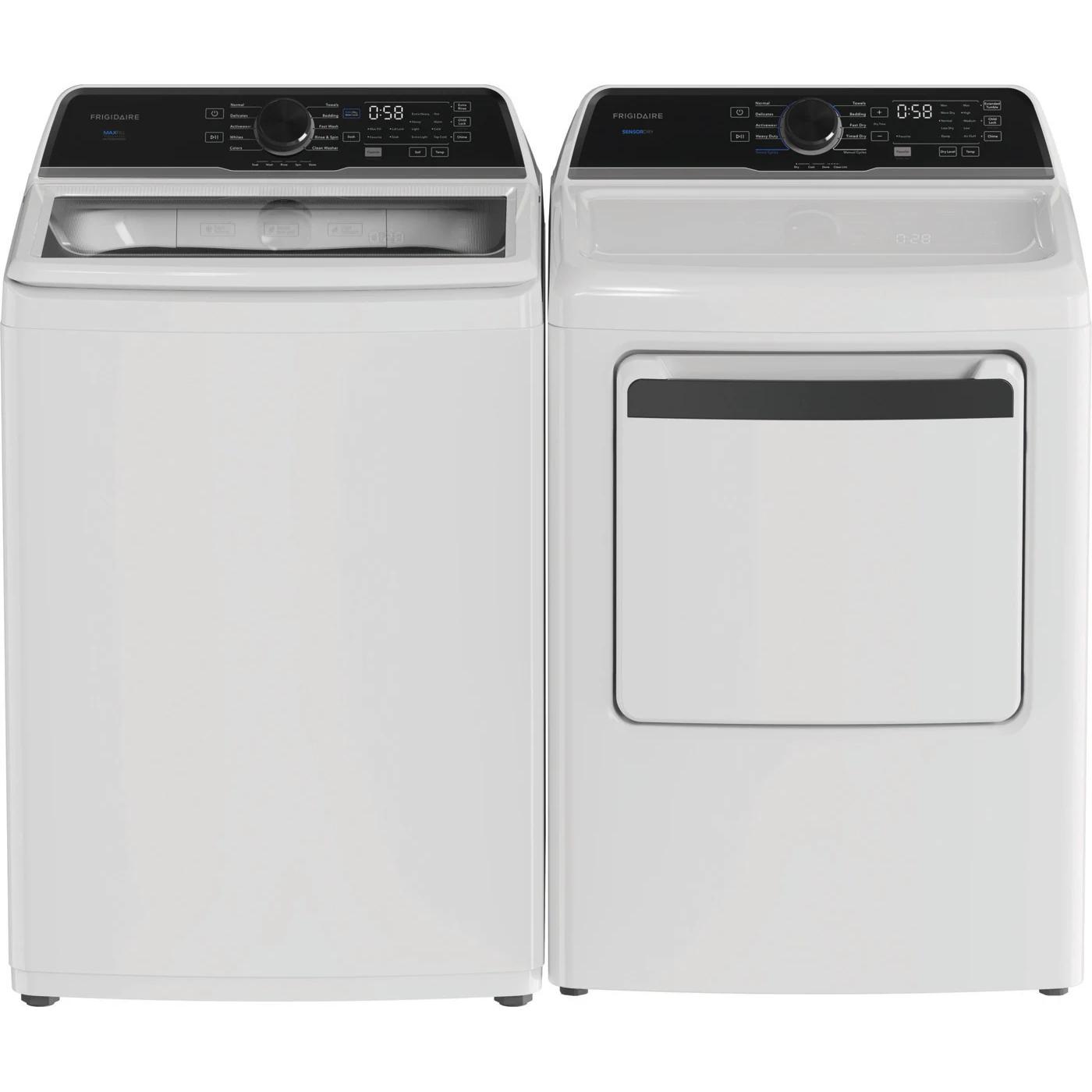  Frigidaire Laundry FLVW7523BW, FLVE752CBW IMAGE 1