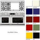  Capital 60-inch Freestanding Dual-Fuel Range COB604GG2-N IMAGE 3