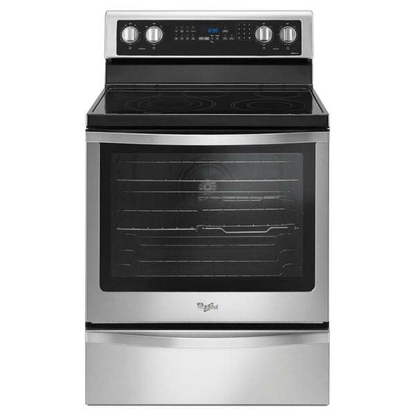  Whirlpool 30-inch Freestanding Electric Range with True Convection YWFE745H0FS IMAGE 1