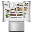  Maytag 36-inch, 25 cu. ft. French 3-Door Refrigerator with Ice and Water MFI2570FEZ IMAGE 3