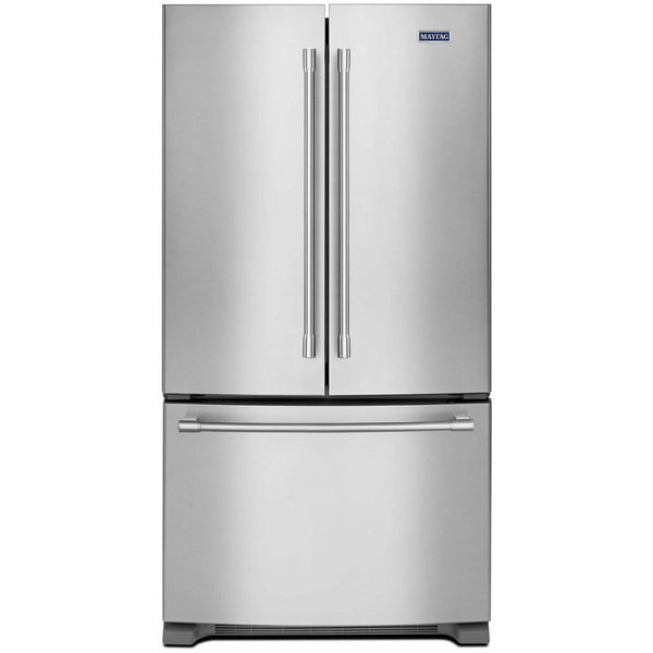  Maytag 36-inch, 20 cu. ft. Counter-Depth French 3-Door Refrigerator with Ice and Water MFC2062FEZ IMAGE 1