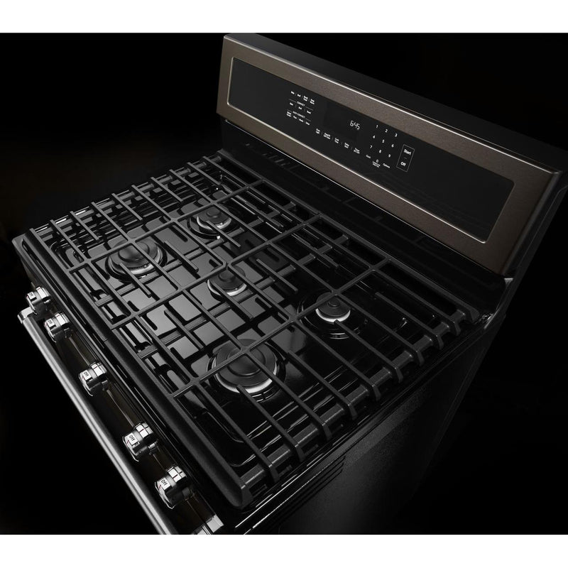  KitchenAid 30-inch Freestanding Gas Range KFGG500EBS IMAGE 3
