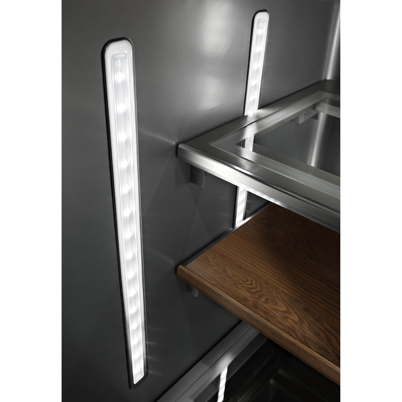  KitchenAid 36-inch, 23.8 cu. ft. Counter-Depth French 3-Door Refrigerator with Ice and Water Dispensing System KRFC704FPS IMAGE 6