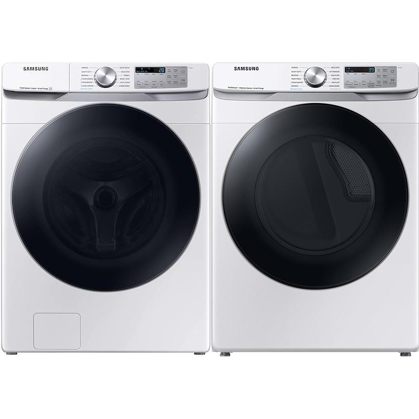  Samsung Laundry WF45B6300AW/US, DVE45B6305W/AC IMAGE 1