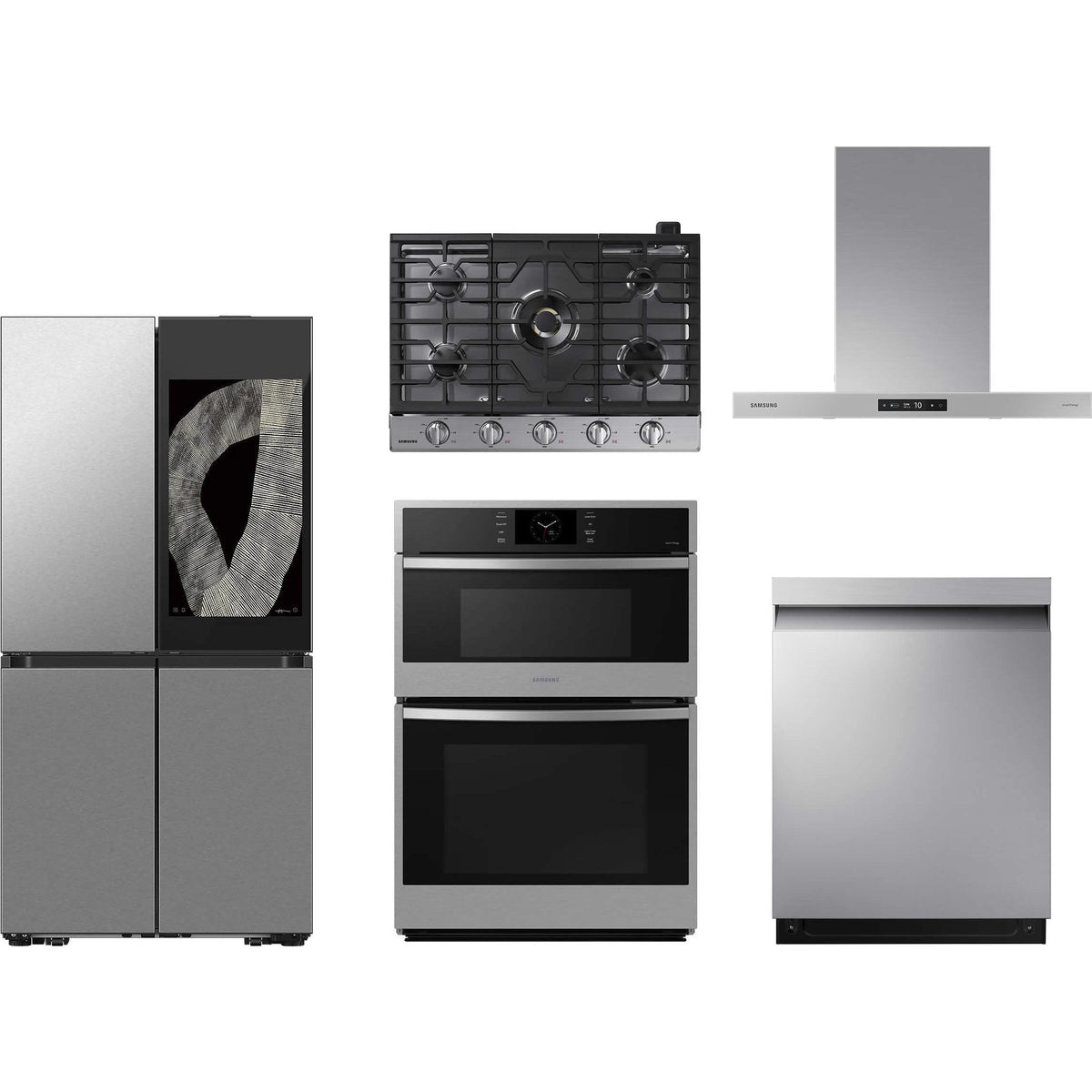 Samsung Kitchen RF23DB9900QD, NA30N7755TS, NQ70CG600DSR, DW80CG5450SRAA, NK30CB700WCG IMAGE 1