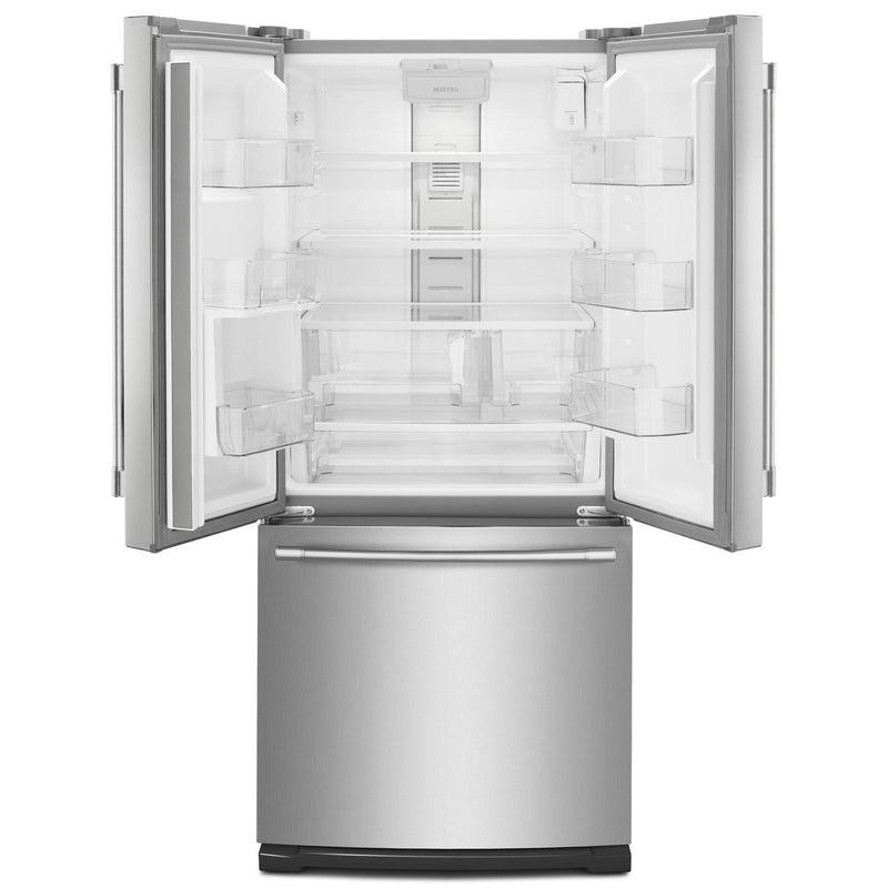  Maytag 30-inch, 19.7 cu. ft. French 3-Door Refrigerator with Water Dispenser MFW2055FRZ IMAGE 2