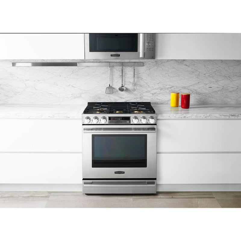  Signature Kitchen Suite 30-inch Slide-In Gas Range UPSG3014ST IMAGE 12