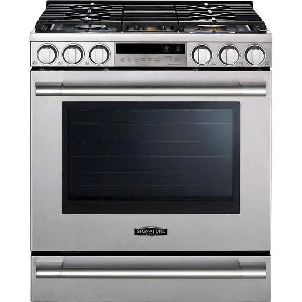  Signature Kitchen Suite 30-inch Slide-In Gas Range UPSG3014ST IMAGE 1