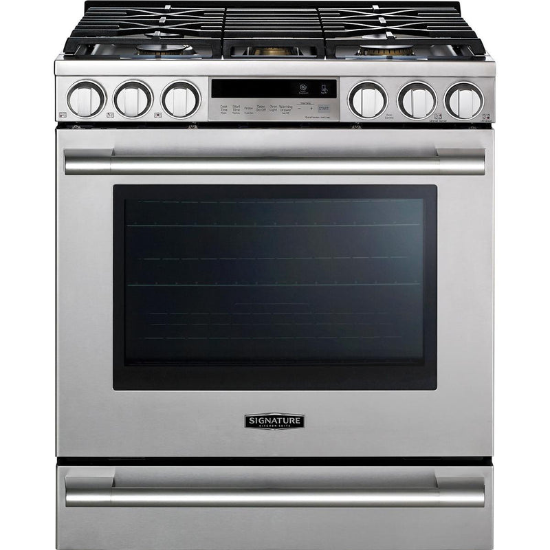  Signature Kitchen Suite 30-inch Slide-In Gas Range UPSG3014ST IMAGE 1