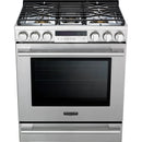  Signature Kitchen Suite 30-inch Slide-In Gas Range UPSG3014ST IMAGE 2