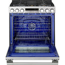  Signature Kitchen Suite 30-inch Slide-In Gas Range UPSG3014ST IMAGE 4
