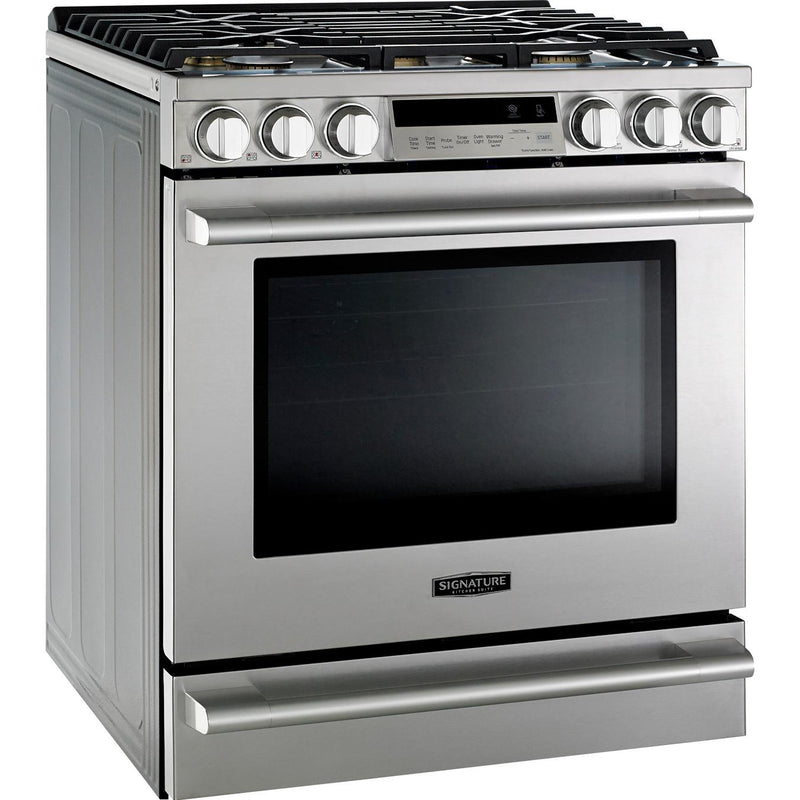  Signature Kitchen Suite 30-inch Slide-In Gas Range UPSG3014ST IMAGE 7