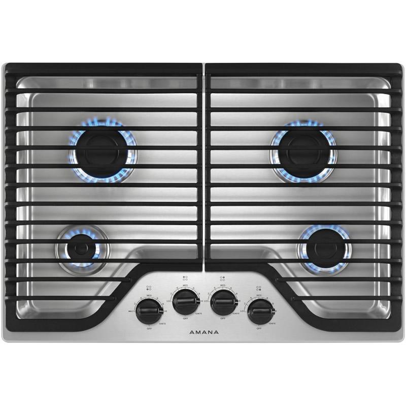  Amana 30-inch Gas Rangetop AGC6540KFS IMAGE 1