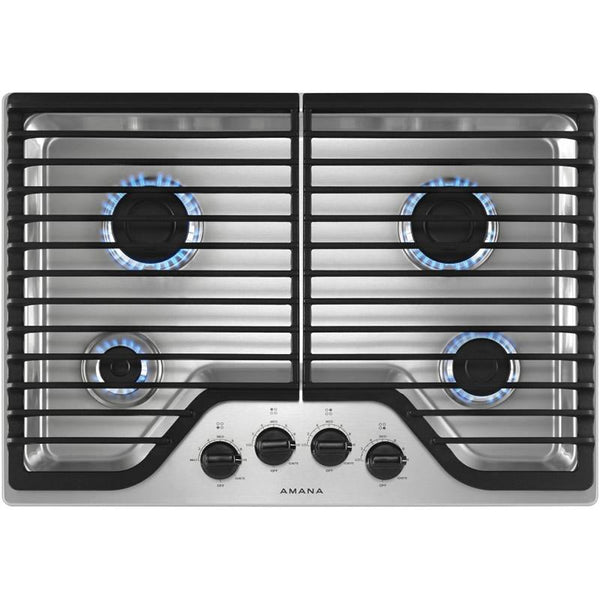  Amana 30-inch Gas Rangetop AGC6540KFS IMAGE 1