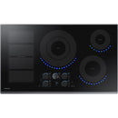  Samsung 36-inch Built-in Induction Cooktop with Virtual Flame Technology™ NZ36K7880UG/AA IMAGE 1