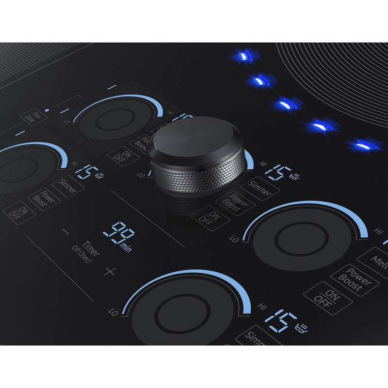  Samsung 36-inch Built-in Induction Cooktop with Virtual Flame Technology™ NZ36K7880UG/AA IMAGE 4