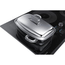  Samsung 36-inch Built-in Induction Cooktop with Virtual Flame Technology™ NZ36K7880UG/AA IMAGE 8