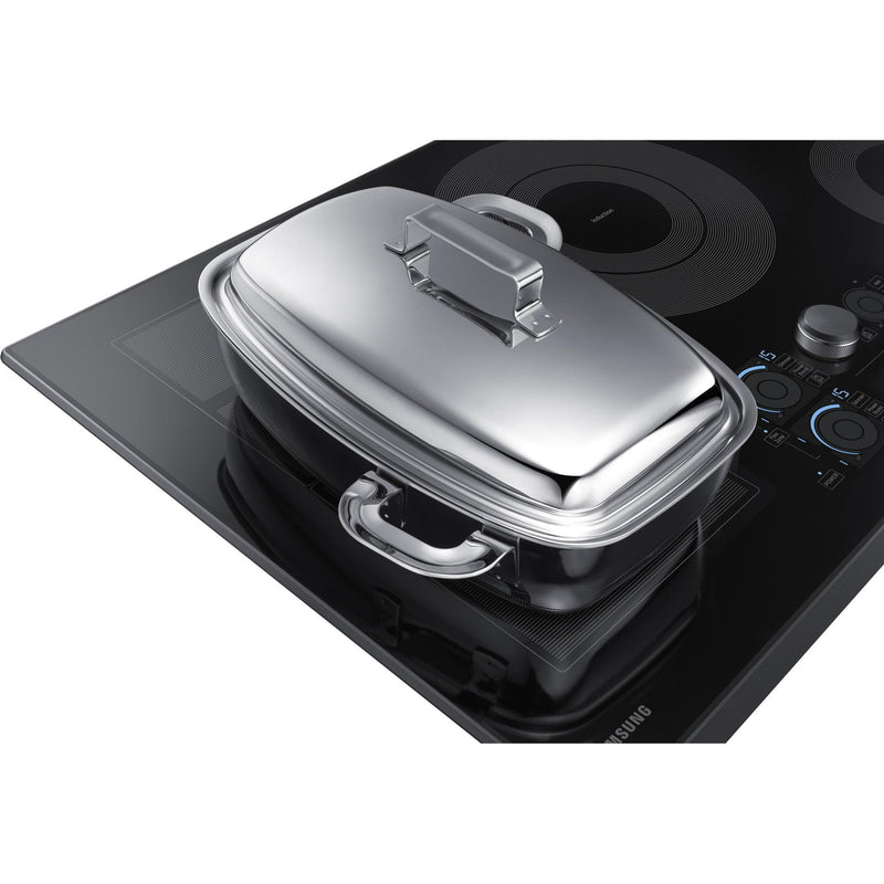  Samsung 36-inch Built-in Induction Cooktop with Virtual Flame Technology™ NZ36K7880UG/AA IMAGE 8