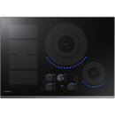  Samsung 30-inch Built-in Induction Cooktop with Virtual Flame Technology™ NZ30K7880UG/AA IMAGE 1