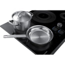  Samsung 30-inch Built-in Induction Cooktop with Virtual Flame Technology™ NZ30K7880UG/AA IMAGE 6