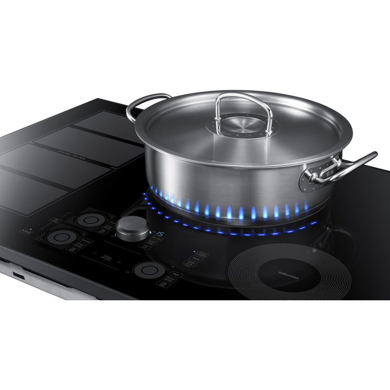  Samsung 30-inch Built-in Induction Cooktop with Virtual Flame Technology™ NZ30K7880UG/AA IMAGE 7