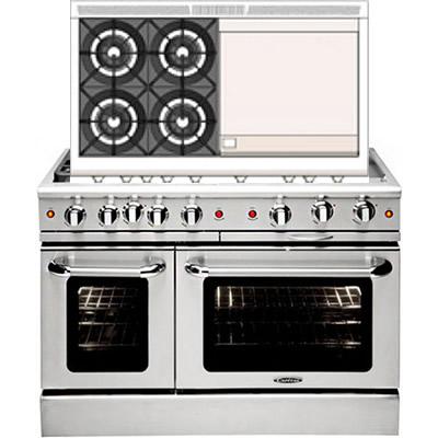  Capital 48-inch Freestanding Gas Range MCOR484GG-N IMAGE 1