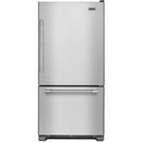  Maytag 30-inch, 18.6 cu. ft. Bottom Freezer Refrigerator MBR1957FEZ IMAGE 1