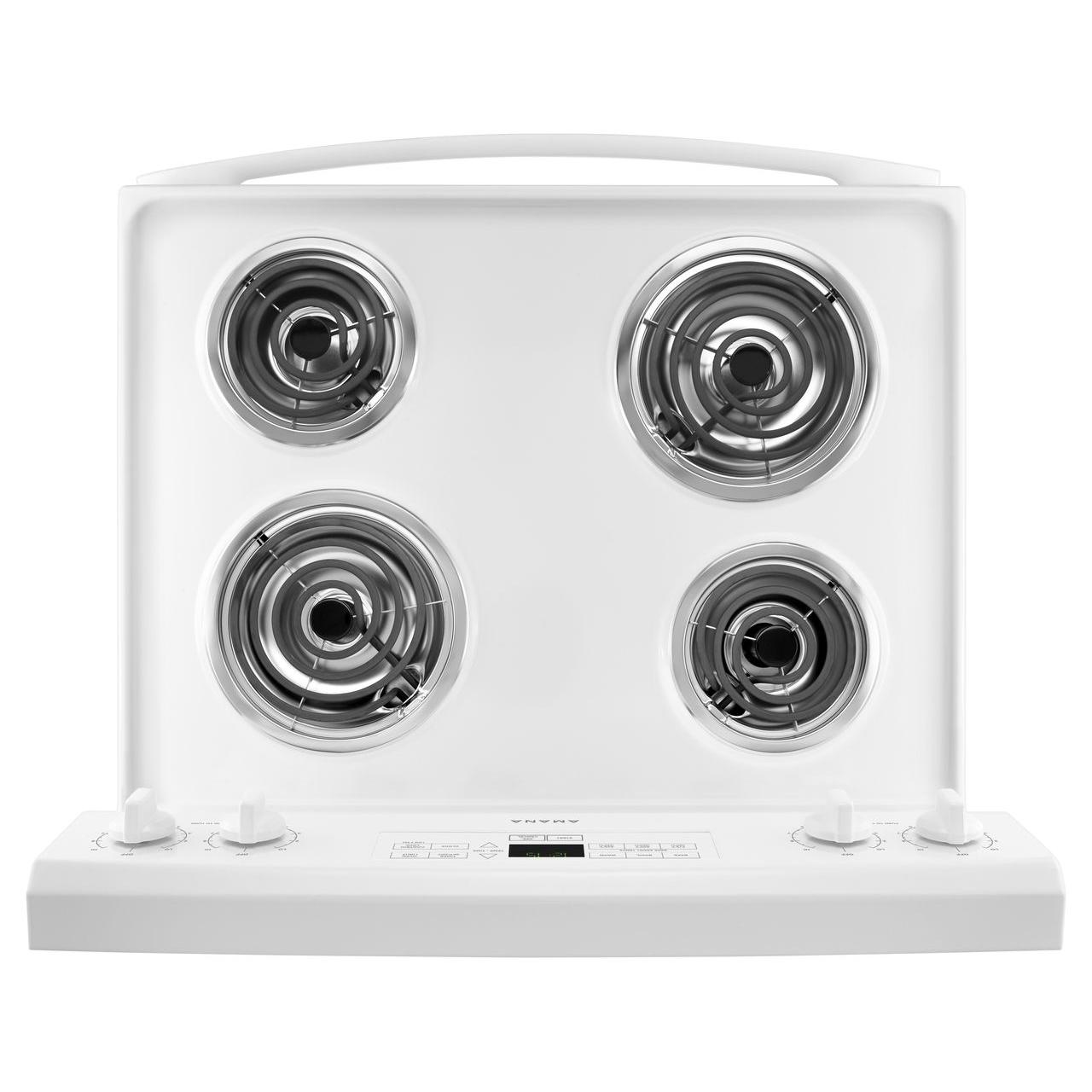  Amana 30in Freestanding Electric Range YACR4303MFW IMAGE 5