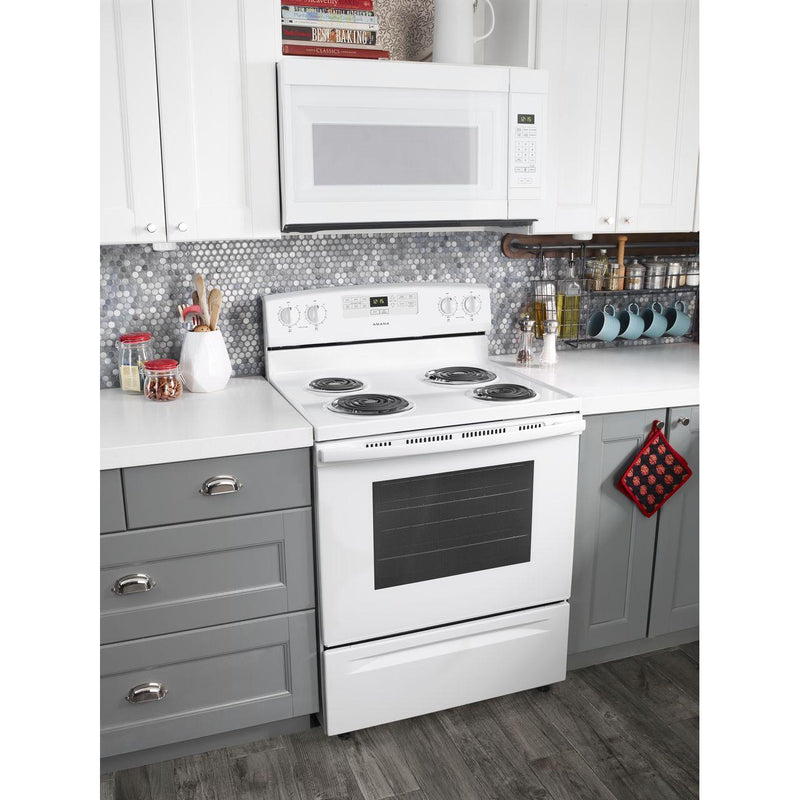  Amana 30in Freestanding Electric Range YACR4303MFW IMAGE 6