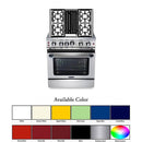  Capital 30-inch Freestanding Gas Range GSCR304B-N IMAGE 2