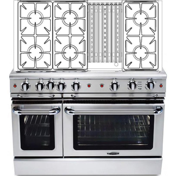  Capital 48-inch Freestanding Gas Range GSCR486B-N IMAGE 1