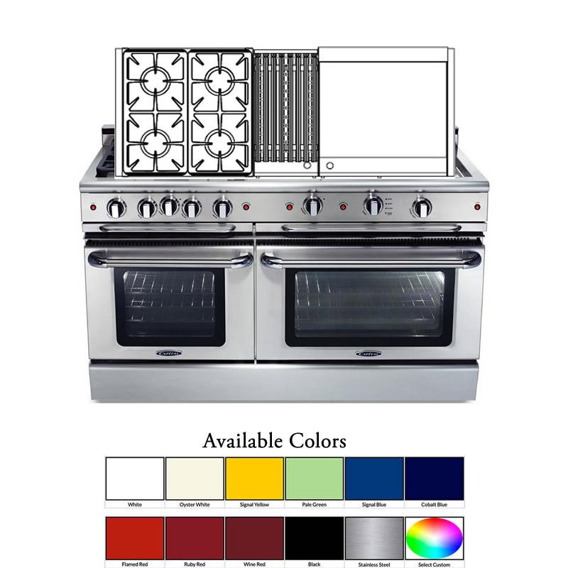  Capital 60-inch Freestanding Gas Range GSCR604BG-N IMAGE 2