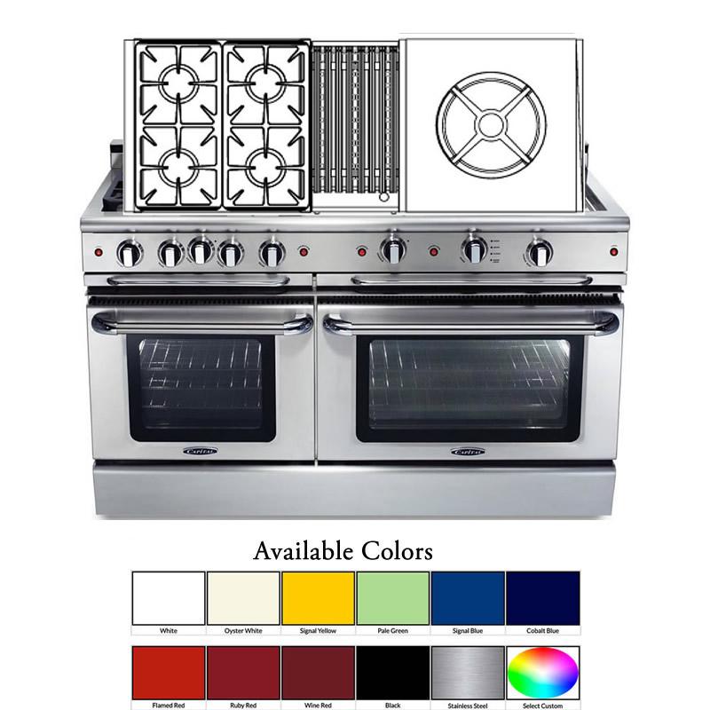  Capital 60-inch Freestanding Gas Range GSCR604BW-N IMAGE 2