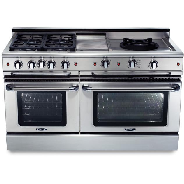  Capital 60-inch Freestanding Gas Range GSCR604GW-N IMAGE 1