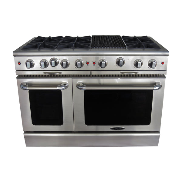  Capital 48-inch Freestanding Gas Range MCOR486B-N IMAGE 1