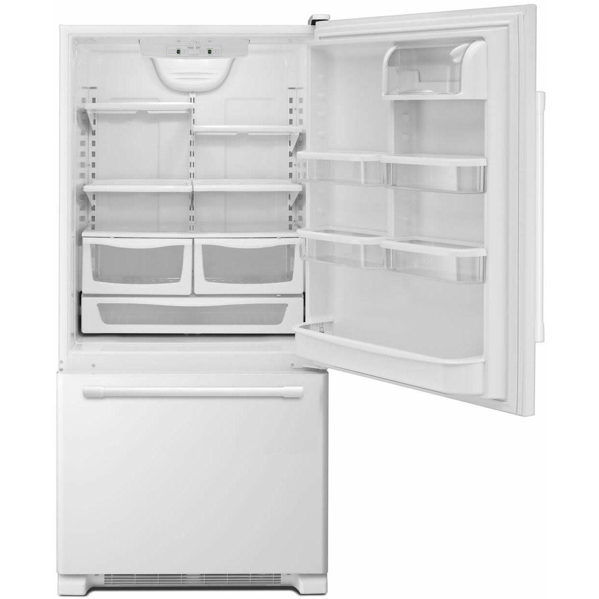  Maytag 30-inch, 18.6 cu. ft. Bottom Freezer Refrigerator MBB1957FEW IMAGE 2