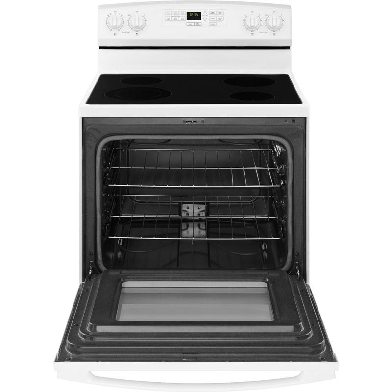  Amana 30in Freestanding Electric Range YAER6603SFW IMAGE 2