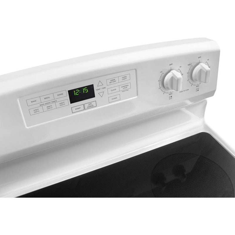  Amana 30in Freestanding Electric Range YAER6603SFW IMAGE 4