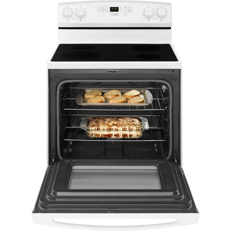  Amana 30in Freestanding Electric Range YAER6603SFW IMAGE 5