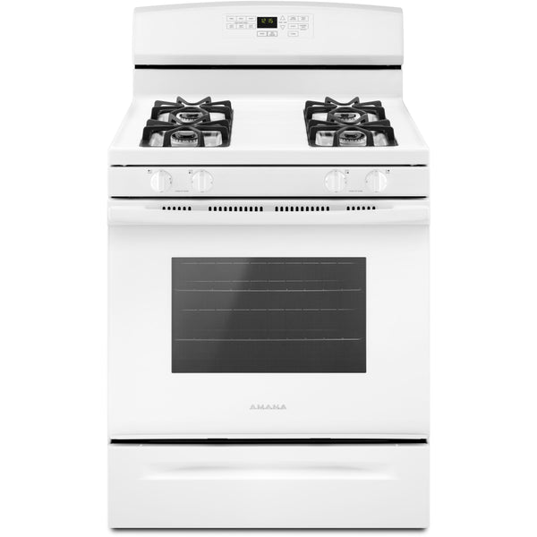  Amana 30-inch Freestanding Gas Range AGR6603SFW IMAGE 1