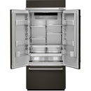  KitchenAid 36-inch, 20.8 cu.ft. Built-in French 3-Door Refrigerator with Internal Ice Maker KBFN506EBS IMAGE 3