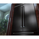  KitchenAid 36-inch, 20.8 cu.ft. Built-in French 3-Door Refrigerator with Internal Ice Maker KBFN506EBS IMAGE 4